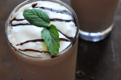 coffe mint frappe