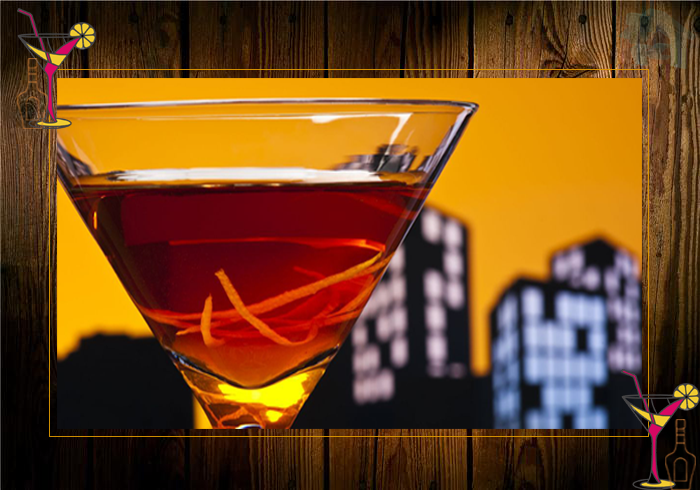 manhattan de conhaque