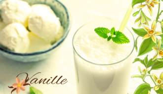 milkshake de baunilha