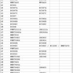 tabela transistores 01