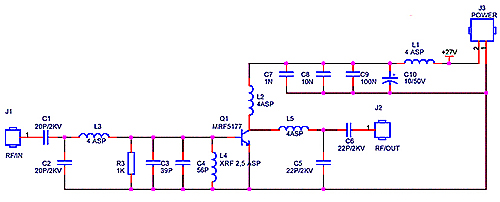 amplificador rf