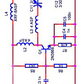 amplificador rf 7W