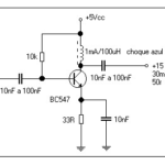 amplificador rf simples