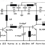 amplificador transmissor receptor fm