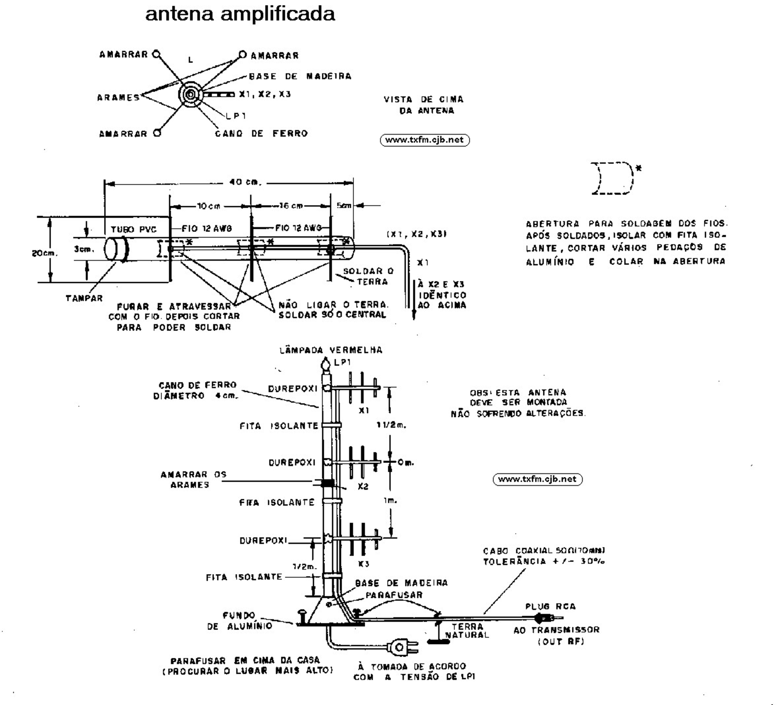 antena amplificada