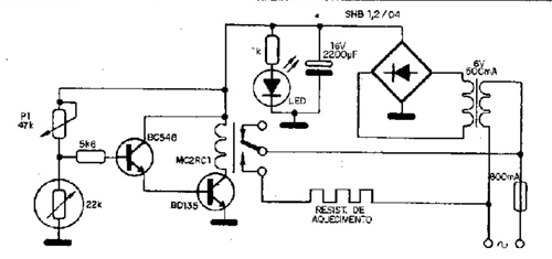 controle temperatura aquario