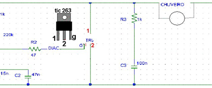 controle temperatura chuveiro