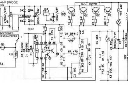 fonte 12 15V 50A