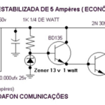 fonte estabilizada 5A