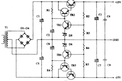 fonte simetrica 15V 0A5 02