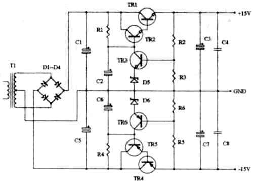 fonte simetrica 15V 0A5 02