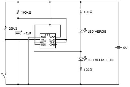 led semaforo