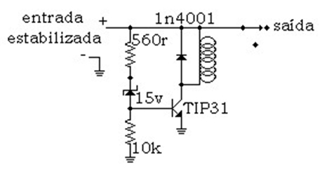 protecao fontes 15v