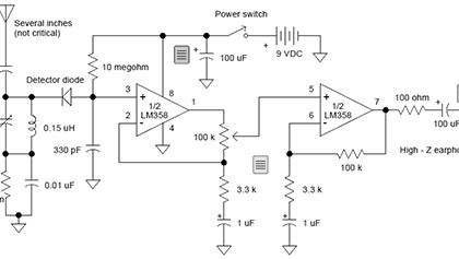 receptor fm lm386