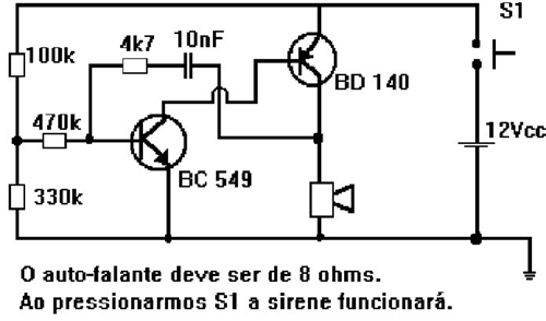 sirene alarme