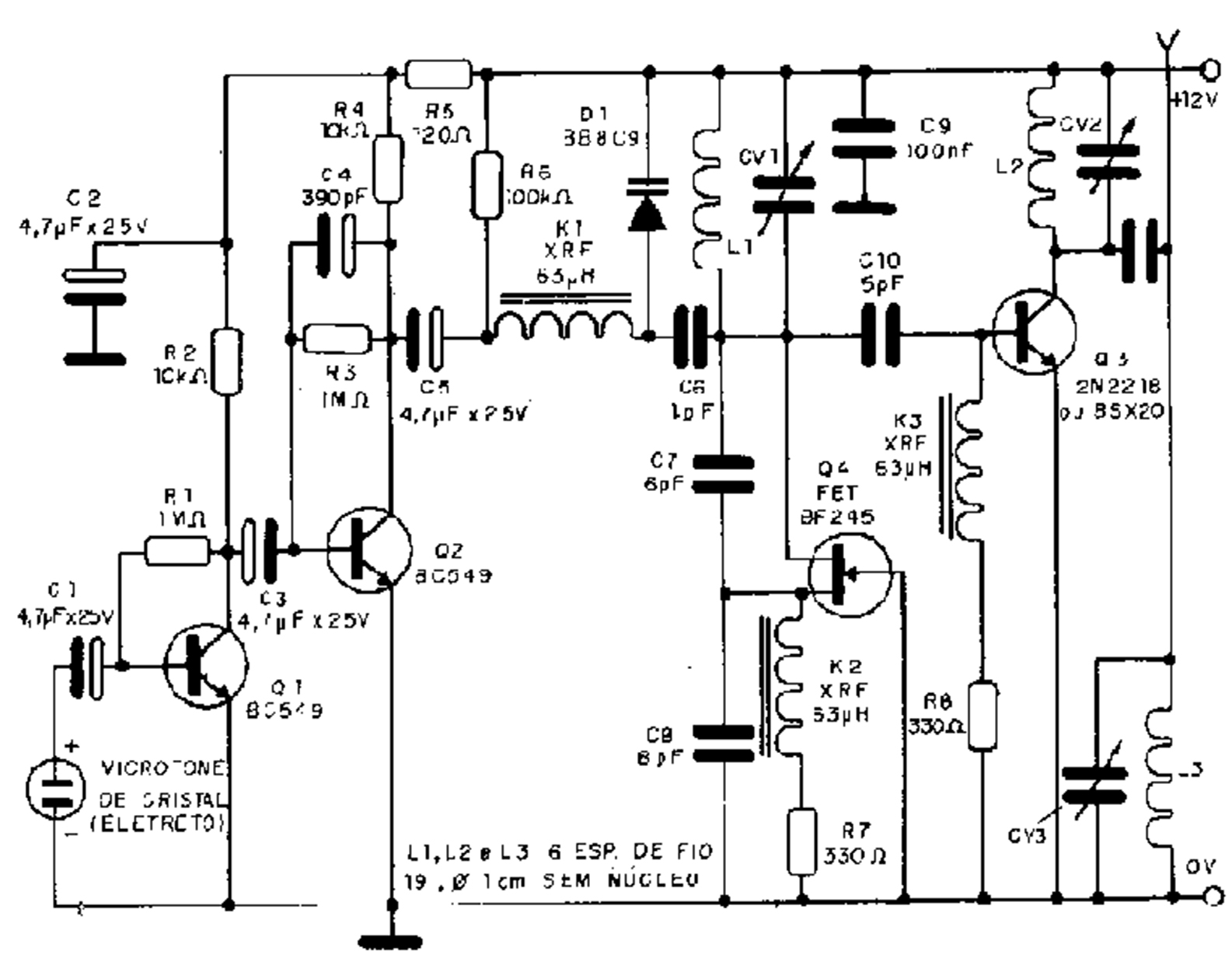 transmissor 1a3w