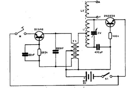 transmissor OM CW