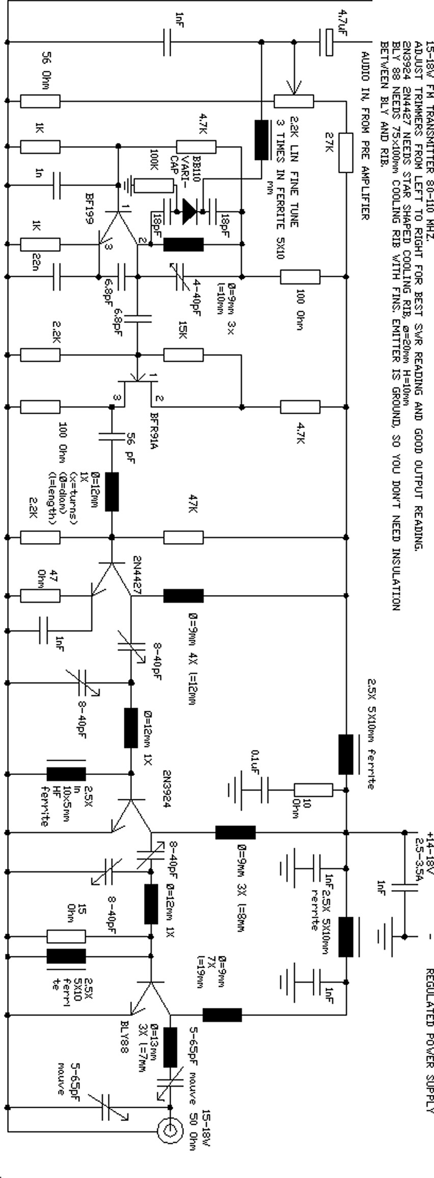 transmissor fm 18W 02