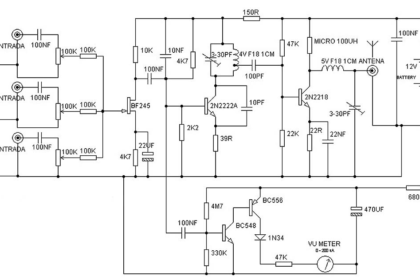 transmissor fm 1W