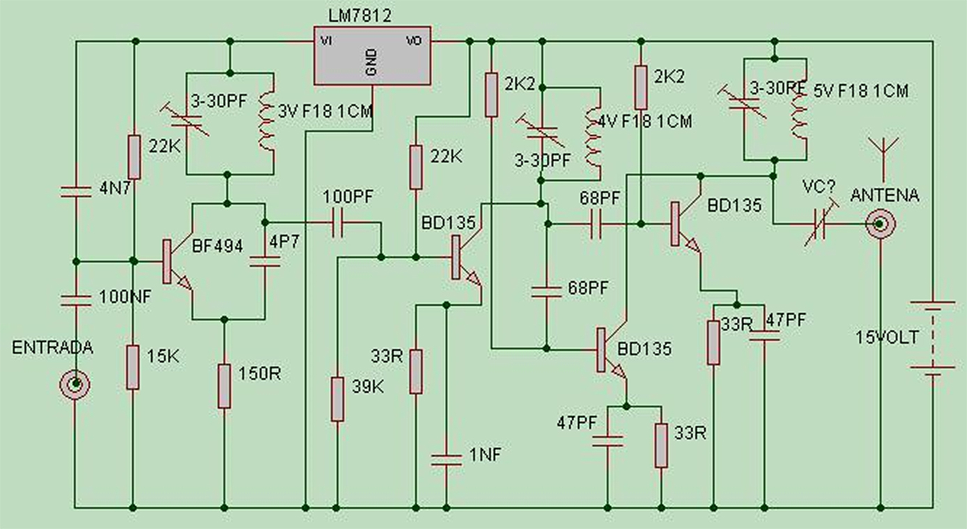 transmissor fm 1W 01