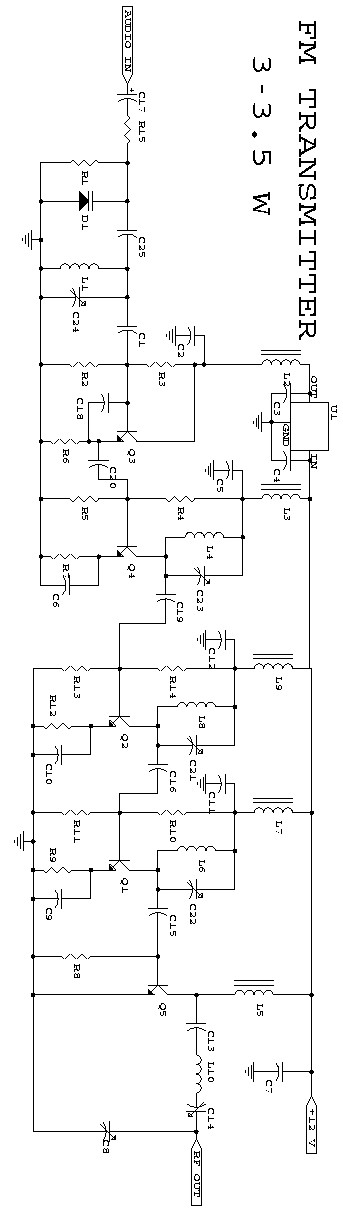 transmissor fm 3W